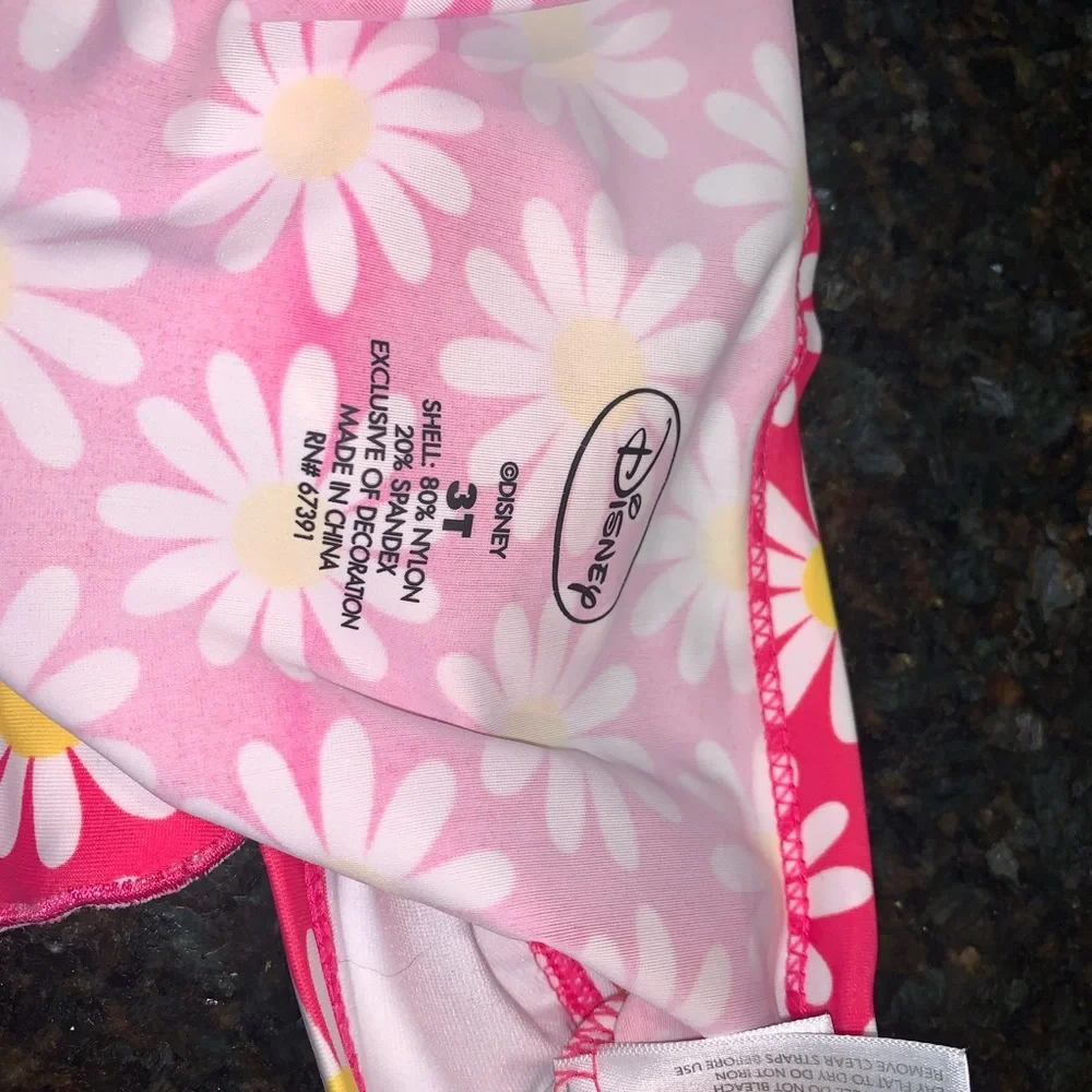 Disney Minnie Mouse bathing swim suit toddler girl